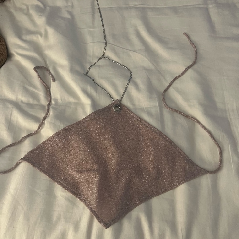 Princess Polly pink sparkle top